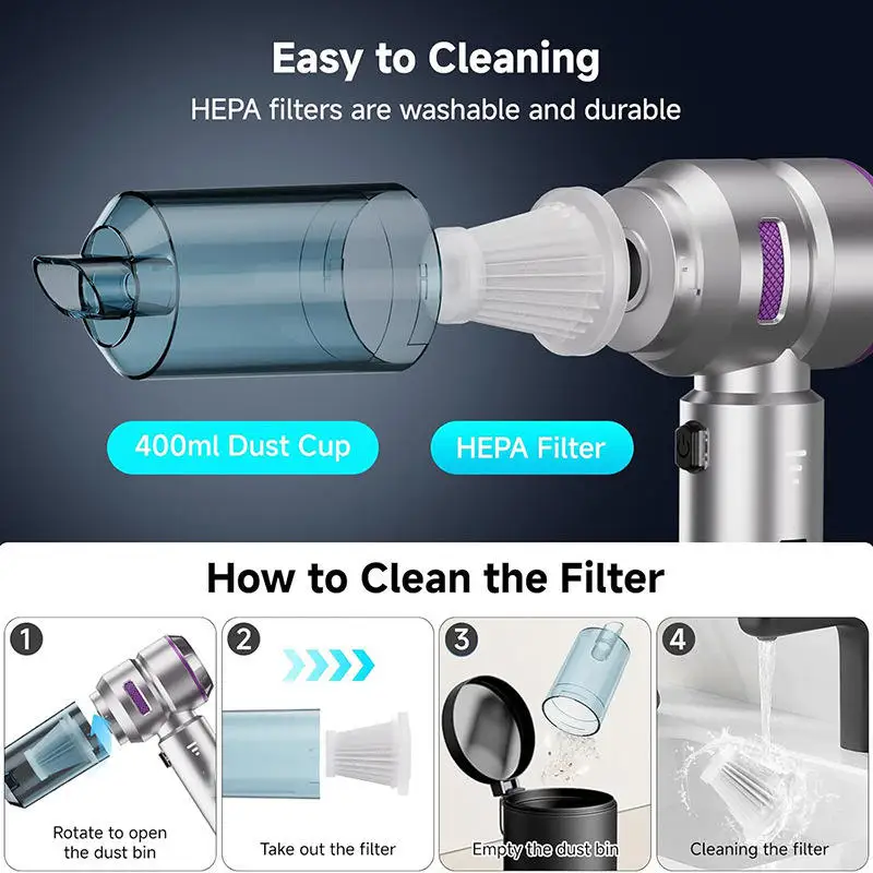 Brushless Cordless Handheld Vacuum