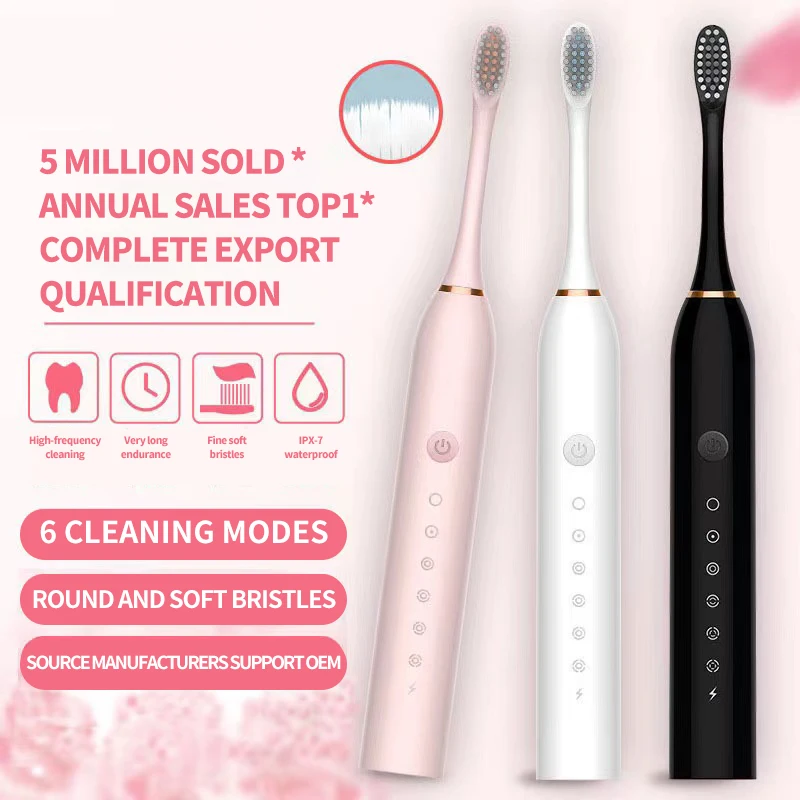 Sonic Waterproof Electric Toothbrush